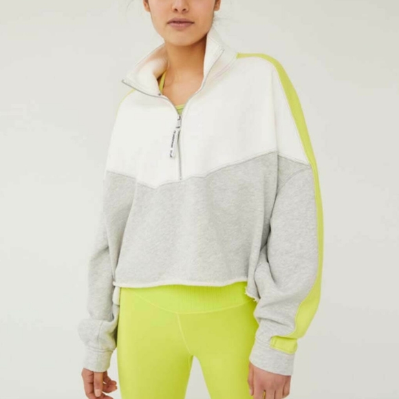 Free People Sweaters - Free People NWT Split Second Half Zip Pullover